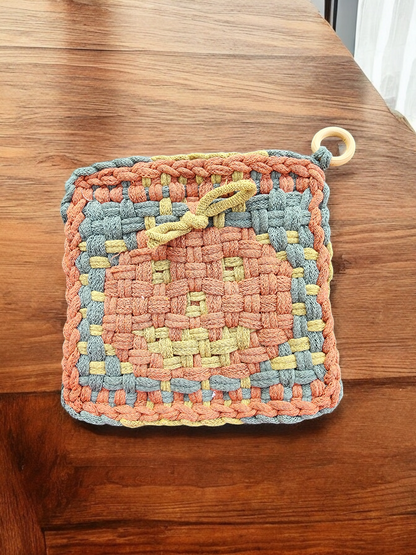 Potholder-Trivet - Large Jack O'Lantern