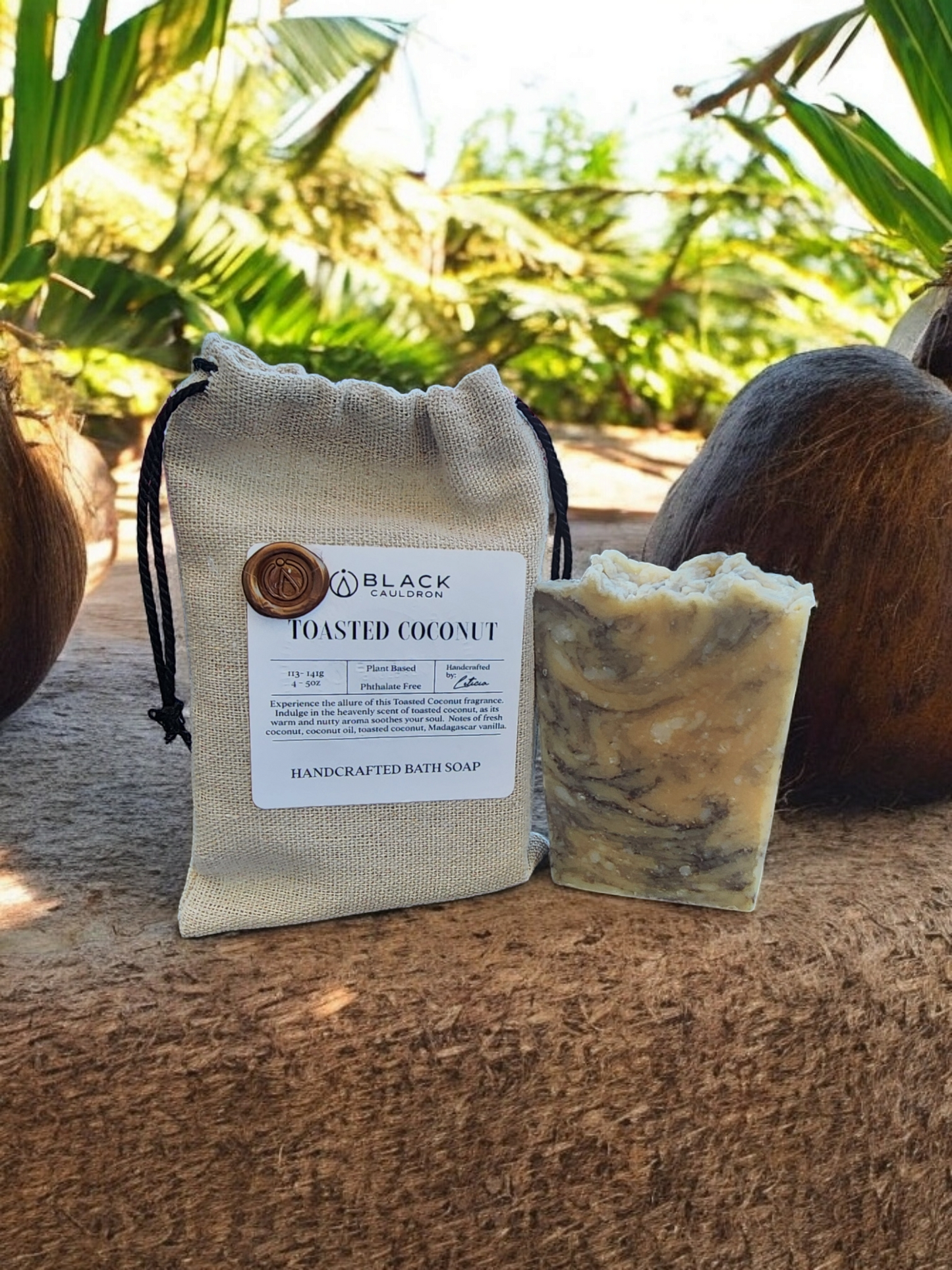 Toasted Coconut -  Face & Body Soap